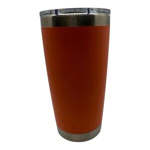 YETI Rambler 20oz Tumbler Stainless Steel MagSlider Lid Insulated Hot Cold Coral